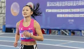 他在比赛中
